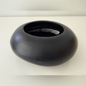 ALEXIS BITTAR Large Puffy Lucite Bangle Bracelet - Black (M/L)